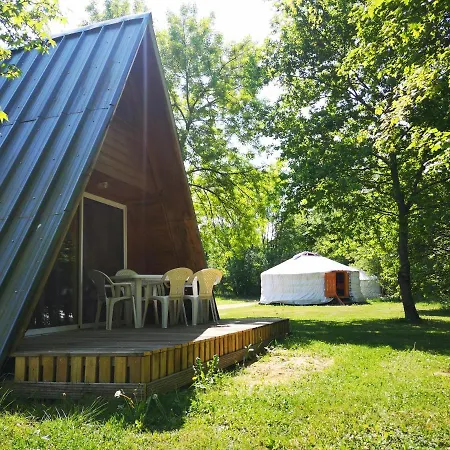 Camping Domaine De Mepillat Saint-Nizier-le-Bouchoux Buitenkant foto